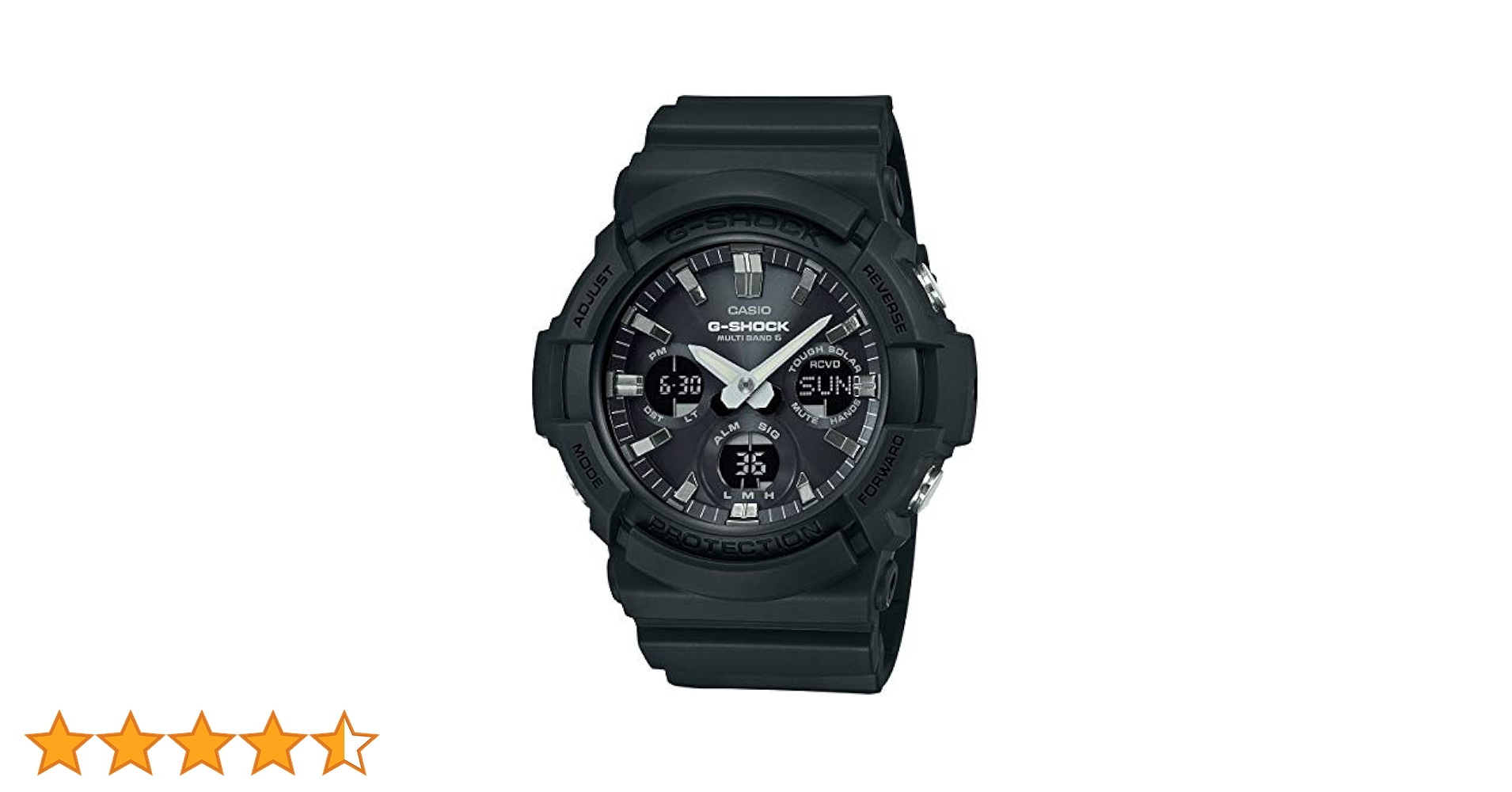 G-SHOCK アナログ・デジタル腕時計 ブラック awgm100a1a.jpg?fitin=720:720